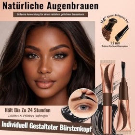 Erinde Teinture pour sourcils - Tattoo Brow Gel Tint, Peel Off Eyebrow, imperméable et résistant à la décoloration, hautement