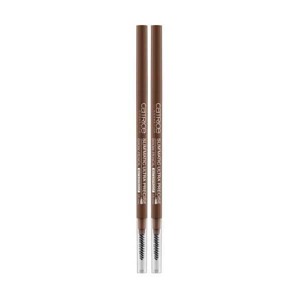 Catrice - Crayon Sourcils Ultra Precise SlimMatic Waterproof - 25 Warm Brown Lot de 2