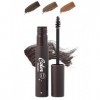 Erinde Mascara à Sourcils et Eyebrow Gel,Gel Haute Pigmentation,Résultat Précis et Naturel,Application Facile,Longue Tenue,Ré