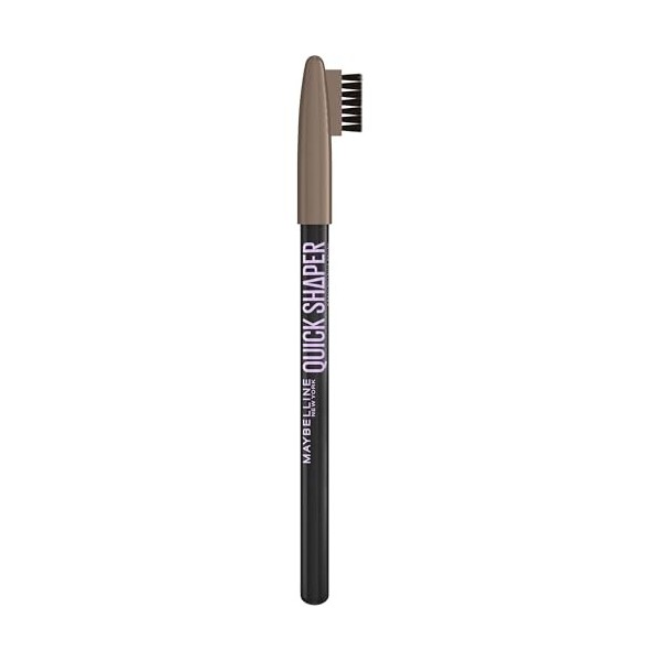 Maybelline New York - Crayon à Sourcils Quick Shaper - Fini Naturel Haute Précision - Tenue Longue Durée - Teinte : 03 Soft B