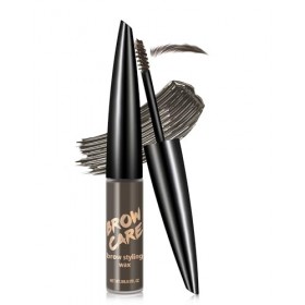 Teinture Sourcil, Gris Noir Gel Sourcils Longue Tenue Anti-Transfert, Crayon Pommade Sourcil Waterproof Highly Pigmented, Eff