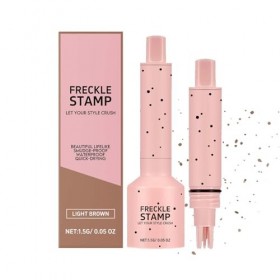 Stylo à taches de rousseur, stylo naturel Freckles Stamp réaliste pour le visage, séchage rapide, étanche, durable, tampon po