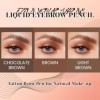 U-Shinein 3D Microblading - Crayon à sourcils - Imperméable et longue durée - Avec 4 micro pointes pour maquillage naturel - 
