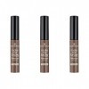 essence make me BROW eyebrow gel mascara, gel pour sourcils, 05, brun, définissant, gélifié, vegan, sans particules microplas...