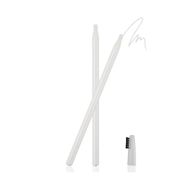 Guapa Crayons à sourcils microblading waterproof, 2 pièces – Outil de contour des sourcils et des lèvres pour maquillage perm