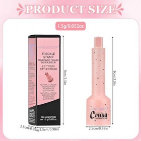 Tache de Rousseur,Freckles Pen, Tampon pour Taches de Rousseur,Stylo Maquillage Freckle,Appli-cation par Pression,Longue duré