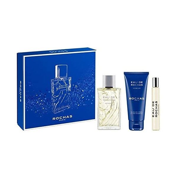 Rochas Eau de Rochas pour Homme Gift Set, 100 ml