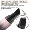 Apooliy Brosse angulaire et trempette pour sourcils Brow Fection,Gel à sourcils waterproof, Stylo à sourcils à traits semblab