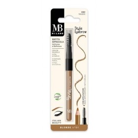 MB Milano - Crayon Sourcils - Double Embout Crayon + Brosse - BLONDE - Définit les Sourcils - Made in Italy Lot de 2 