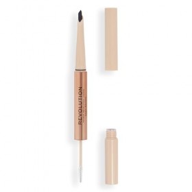 Revolution Fluffy Brow Filter Duo Dark Brown Maquillage des sourcils