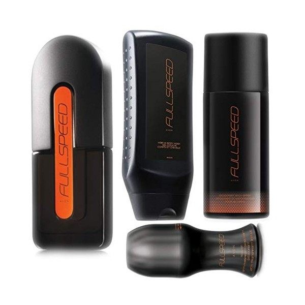 Avon Full Speed Eau de Toilette + Déodorant roller + Gel Douche + Spray Corporel