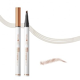 XFSRG Stylo Sourcils Liquide Professionnel Pointe Fourchue Précision Longue Durée Maquillage Naturel Résistant Imperméable