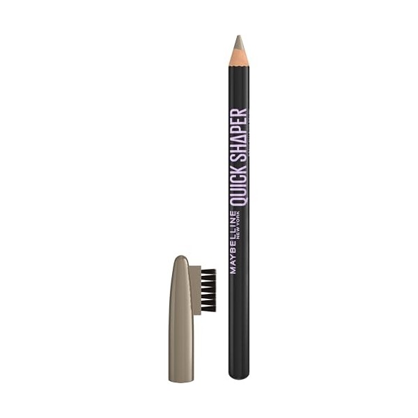 Maybelline New York - Crayon à Sourcils Quick Shaper - Fini Naturel Haute Précision - Tenue Longue Durée - Teinte : 02 Blonde