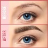 Crayon à sourcils liquide 2 en 1, Stylo à sourcils double pointe, Crayon Sourcil Waterproof,Magique 3D Micro Crayon Sourcils