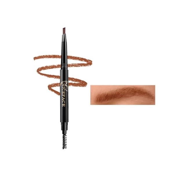 Crayon à sourcils brun roux à double extrémité, précis, waterproof et sans cruauté Brun roux 6 