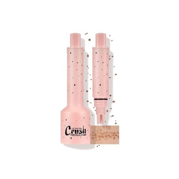 Freckles Pen Waterproof,Tache de Rousseur,Fake Faux Freckles,Liquid Micro Powder Freckles Stamp Naturel Durable,Maquillage de