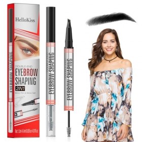 2in1 Gel Sourcils Crayon brow lift kit sourcil gel transparent fixateur feutre sourcil microblading crayon sourcils waterproo