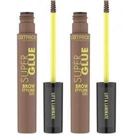Catrice Super Glue Brow Gel coiffant n° 020 pour sourcils Marron Définissant, fixant, séchage rapide, végétalien, sans partic