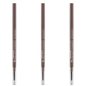 Catrice Catrice SlimMatic Lot de 3 crayons à sourcils ultra précis avec brosse à sourcils N° 030 Dark 3 x 0,05 g Maquillage d...