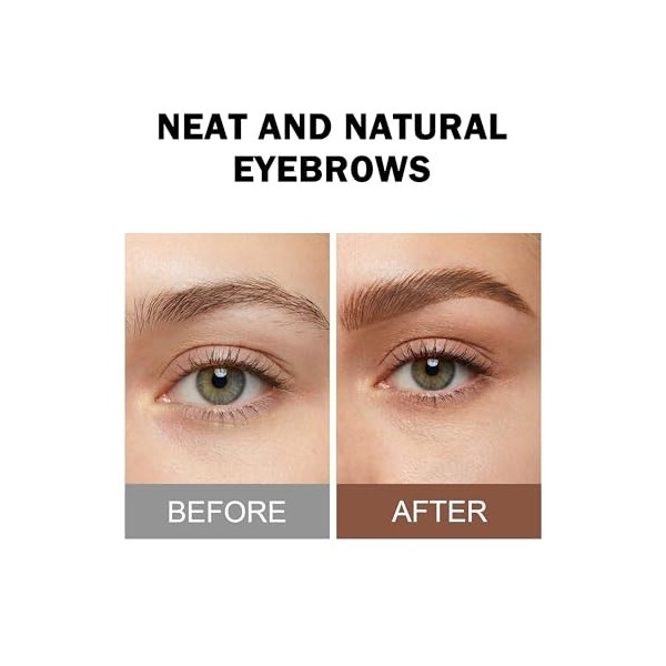 Jutqut Crayon de précision à deux pointes - Crayon à sourcils 03