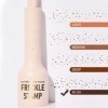 Tampon à cinq points pour pousses dété et stylo micro poudre liquide, stylo Freckle naturel, marron foncé, durable 24 h, imp