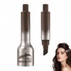 Crayon à sourcils liquide, pinceau à sourcils et gel à sourcils, brosse à sourcils coudée multifonctionnelle, pour sourcils e