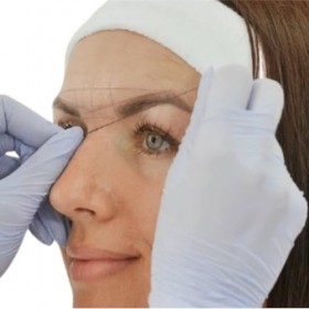 Fil de Cartographie des Sourcils pré-encré de 65,6 Pieds, Ficelle de Marquage pour Microblading, Fil de Marquage pour Microbl...