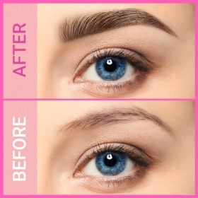 iMethod Microblading Crayon à sourcils 2 en 1 à double extrémité avec applicateur à 4 dents et pointe pinceau précise pour cr...