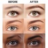 Kit de coloration pour sourcils - Gel couleur avec pochoirs, couleur gel de tatouage pour sourcils, tatouage semi-permanent, ...