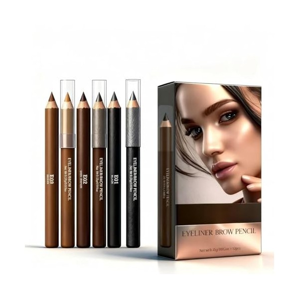 Jutqut Eyebrow Pencil Crayon à sourcils 01
