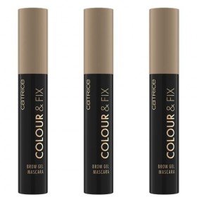 Catrice Colour & Fix Brow Gel Mascara, gel à sourcils, n° 020, marron, longue durée, définissant, fixant, végétalien, sans mi