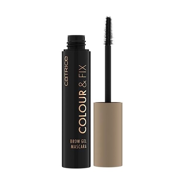 Catrice Colour & Fix Brow Gel Mascara, gel à sourcils, n° 020, marron, longue durée, définissant, fixant, végétalien, sans mi