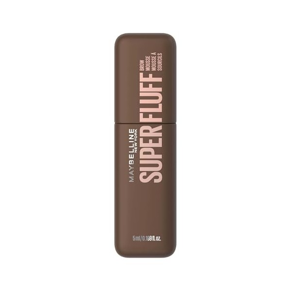Maybelline New York Superfluff Mousse à sourcils douce, pour sourcils complets, à porter toute la journée, mousse volumisante