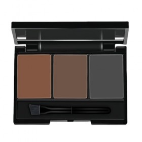 Kit de modelage de poudre à sourcils, kit de sculpture de poudre à sourcils, palette pour les yeux/sourcils Po/Wder avec pinc