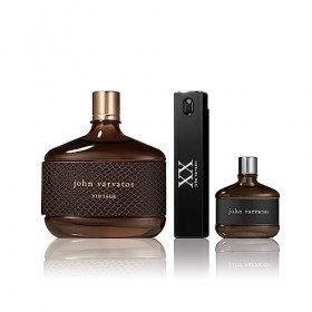 John Varvatos Vintage, Coffret Trio Eau de Toilette pour Homme, Cadeau pour Homme, Parfum Vif, Epicé, Energétique, Parfum de 