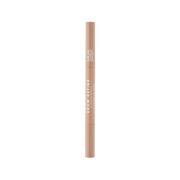 MUA Brow Define Crayon à sourcils avec pinceau estompeur - Fair