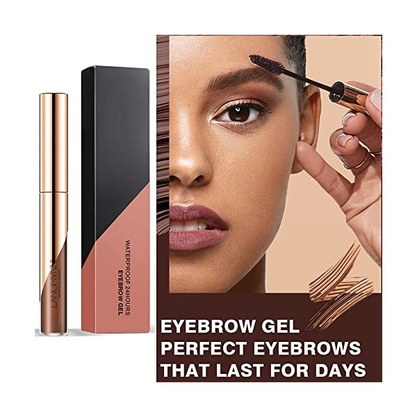 Gel à sourcils, teinture pour sourcils, teinture des sourcils, gel semi-permanent pour tatouage des sourcils, imperméable à l...