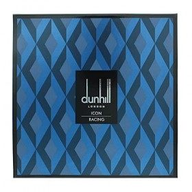 DUNHILL 80704 Coffret ICON Racing Blue Eau de Parfum Vaporisateur 100 ml et 15 ml + Gel Douche 90 ml
