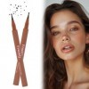 Freckle Pen Lot de 2 Stylo Tache de Rousseur, Stylo à Point Imperméable pour un Maquillage Naturel et Réaliste, Doux et Durab...