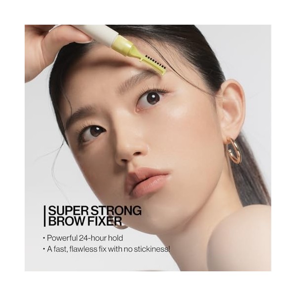 UNLEASHIA | Fixateur et crayon à sourcils définissant la forme crayon n°1. Brun avoine Maquillage des sourcils