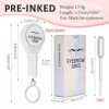 ATOMUS Brow Mapping String Pink & Black Sourcils String Kit pour maquillage permanent Brow Mapping Kit Marquage Symétrique So