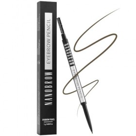 Crayon à Sourcils Nanobrow Eyebrow Pencil - Des sourcils parfaitement accentués, comblés et définis Light Brown Maquillage d...
