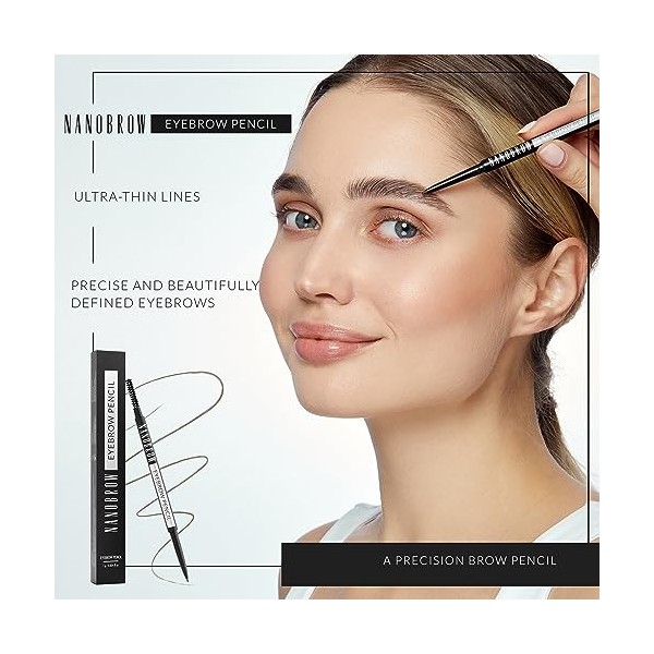 Crayon à Sourcils Nanobrow Eyebrow Pencil - Des sourcils parfaitement accentués, comblés et définis Light Brown Maquillage d...