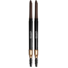 Revlon ColorStay 24H, Brow Pencil Crayon Sourcils Waterproof avec Brosse, Maquillage pour sourcils, Forme Biseautée pour des 