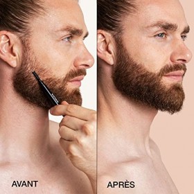 vinsk® UNISEX Fine Hair Filler Produit 2 en 1 - Combleur de barbe & crayon à sourcils Idéal pour combler les trous dans la ba...