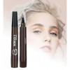 Magic Microblading Crayon de contour des sourcils – Stylo de contour des sourcils – Stylo à sourcils étanche précis à 5 point