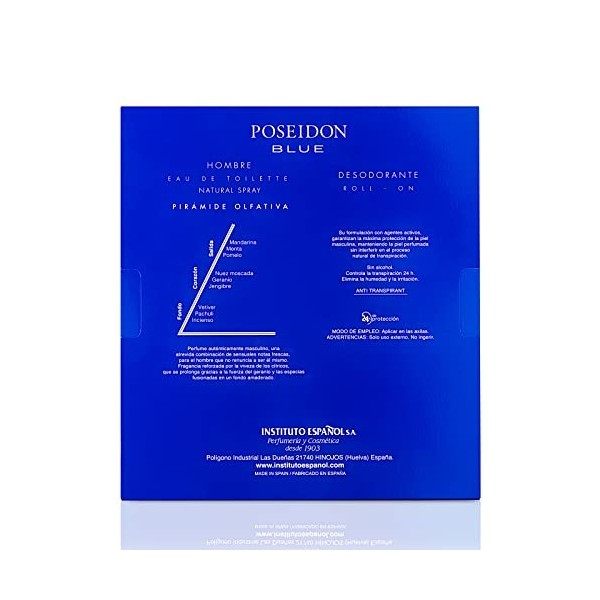 POSEIDON Eau de Cologne Homme 1 Unité 125 ml