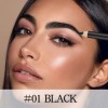 Apooliy Set de 10 crayons à sourcils，Crayon à sourcils longue tenue avec taille-crayon,Stylo à sourcils waterproof,Applicatio...