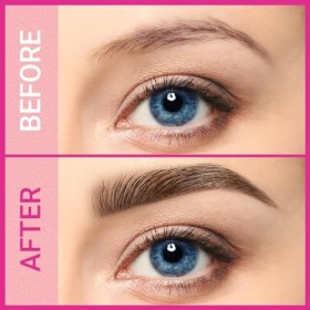 iMethod Stylo à sourcils Microblading - Crayon à sourcils magique 2-en-1 à double extrémité pour femmes avec pointe à 4 branc