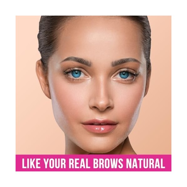 iMethod Microblading Crayon à sourcils - Eyebrow Pencil 2 en 1 à double extrémité avec applicateur à 3 micro-pointes fourchue